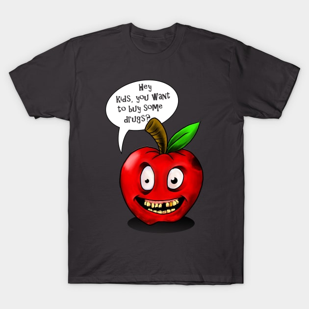 BAD Apple!! T-Shirt by RogerPrice00x